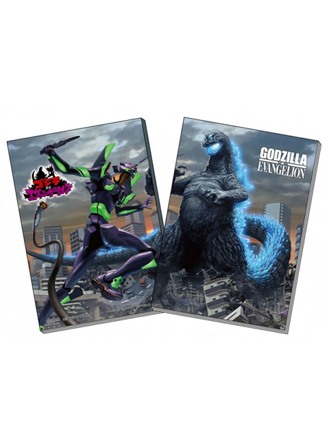 セブンイレブン限定 ゴジラ対エヴァンゲリオン ノート 開田裕治氏ver.