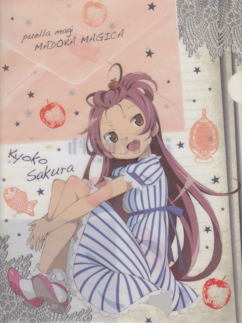 ローソン限定 魔法少女まどか☆マギカ 魔法少女5人Ver. クリアファイル