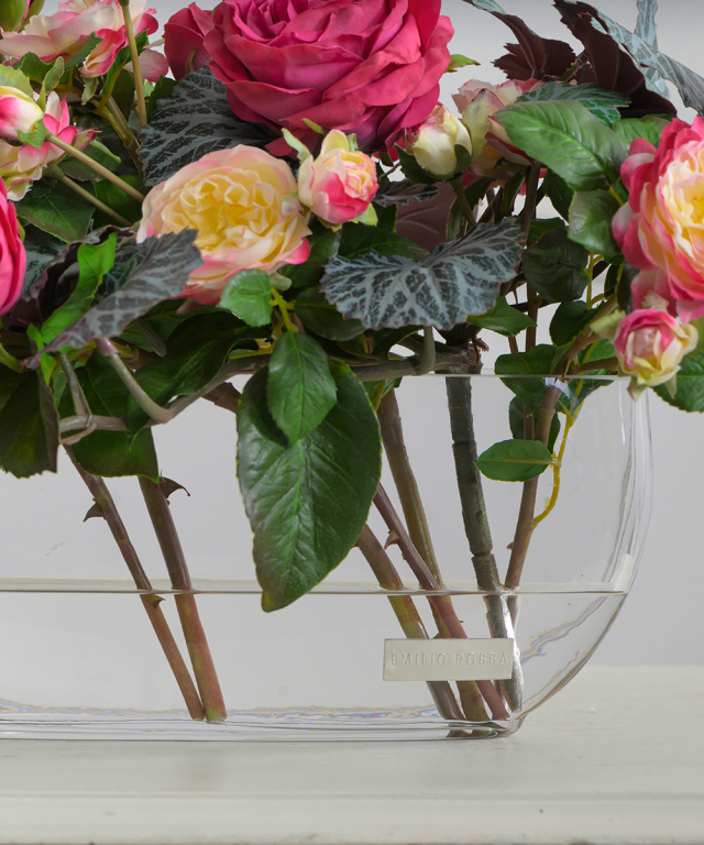 ローズ3L25-bur アートフラワー アーティフィシャルフラワー ギフト