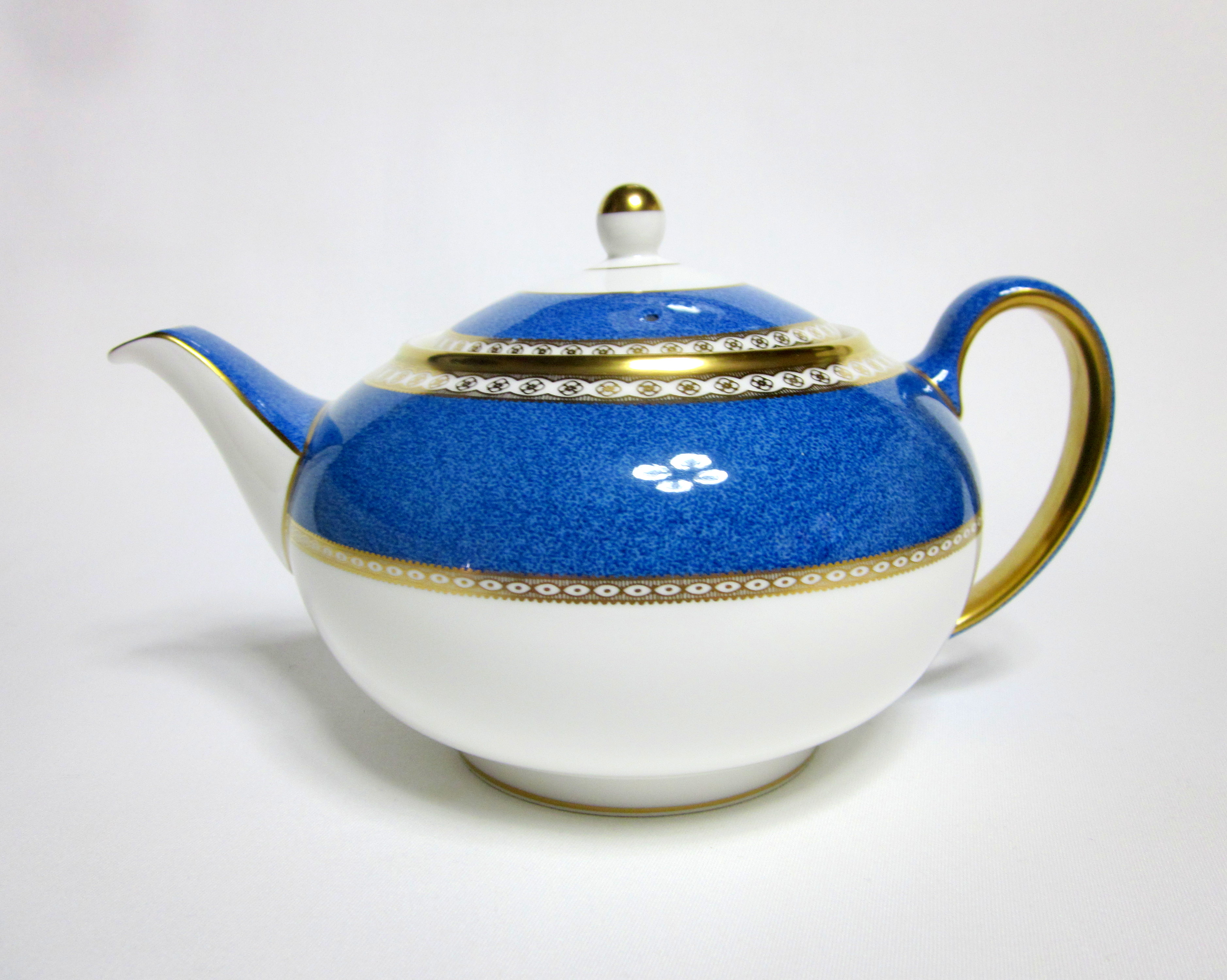 ウェッジウッド（Wedgwood）ユーランダー パウダーブルー ティーポット