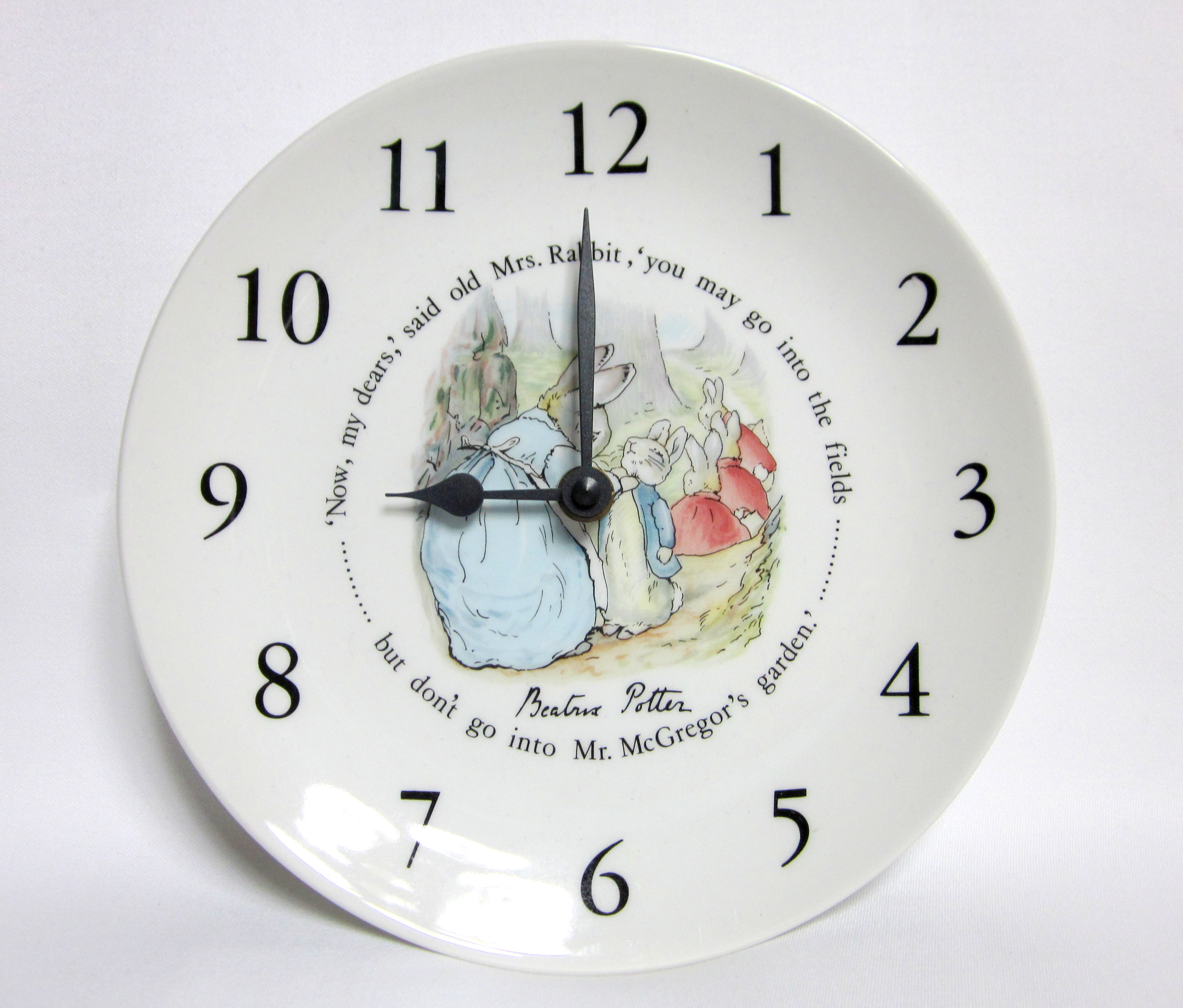 ウェッジウッド（Wedgwood）ピーターラビット 掛け時計（ウォール