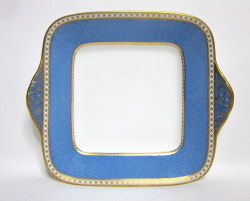 ウェッジウッド（Wedgwood）ユーランダー パウダーブルー B&Bプレート