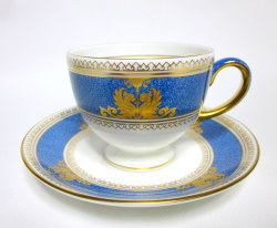 ウェッジウッド（Wedgwood）コロンビア パウダーブルー コーヒーカップ