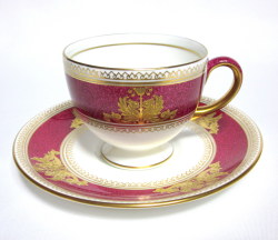 ウェッジウッド（Wedgwood）コロンビアパウダールビー コーヒーカップ