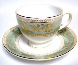ウェッジウッド（Wedgwood）コロンビア セージグリーン コーヒーカップ