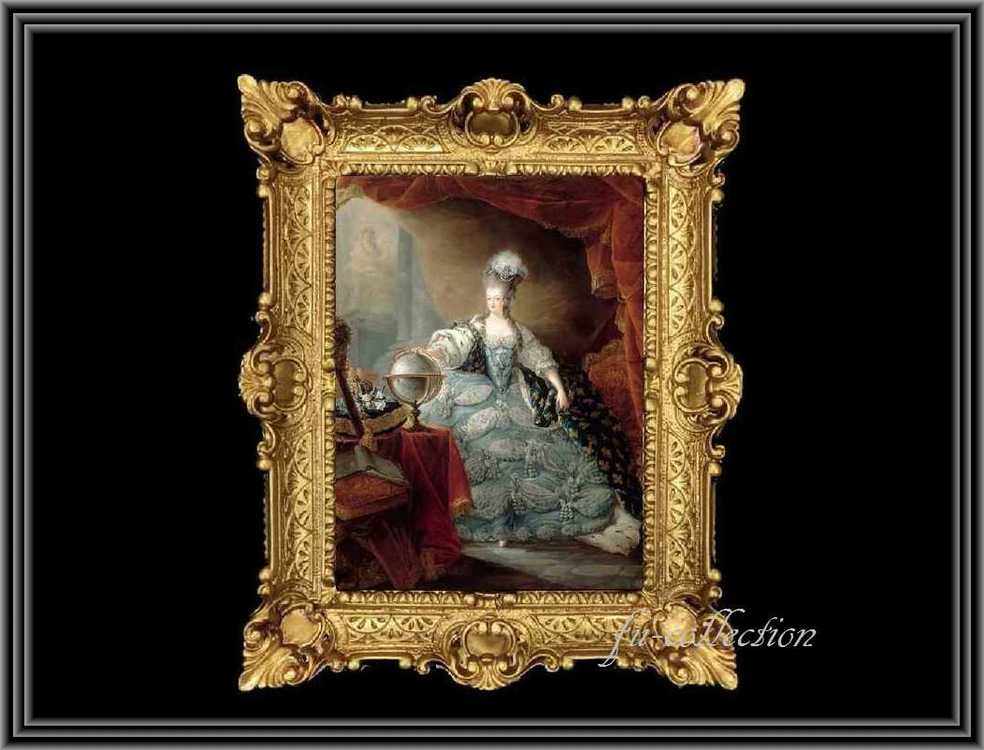 fu-collection】 ヨーロッパ名画 マリーアントワネット肖像画 イタリア