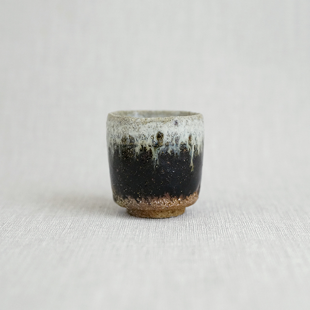 作礼窯｜朝鮮唐津六角ぐい呑（木箱付）