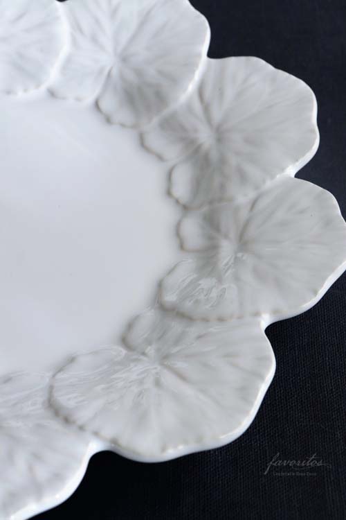 BORDALLO PINHEIRO (ボルダロ・ピニェイロ) ｜ゼラニウム ディナープレート