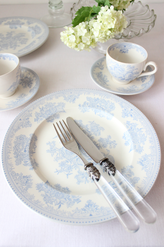 burleigh（バーレイ） ｜ブルー アジアティック フェザンツ プレート(大)