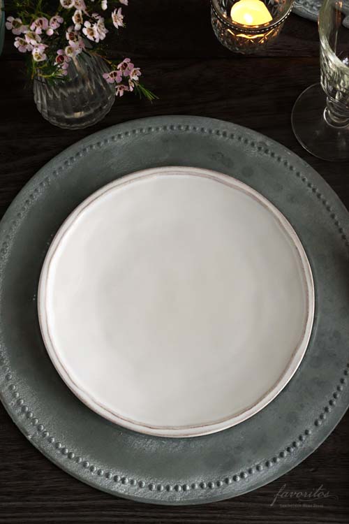 Casafina(カサフィナ) ｜ フォンタナ サラダプレート ホワイト