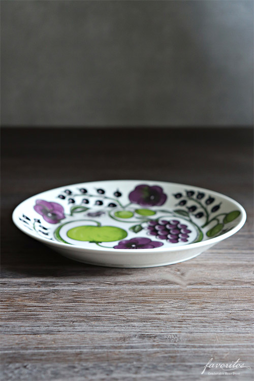 ARABIA（アラビア）｜ パラティッシ プレート 26cm パープル