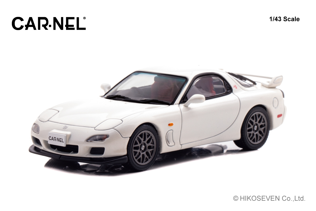 CAR-NEL(カーネル) 1/43 (ダイキャスト製) マツダ RX-7 Type RZ (FD3S