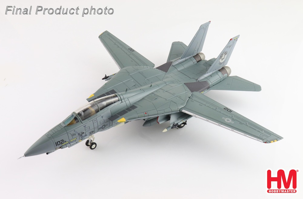 HOBBY MASTER 1/72 (ダイキャスト製) F-14D トムキャット 第31戦闘攻撃
