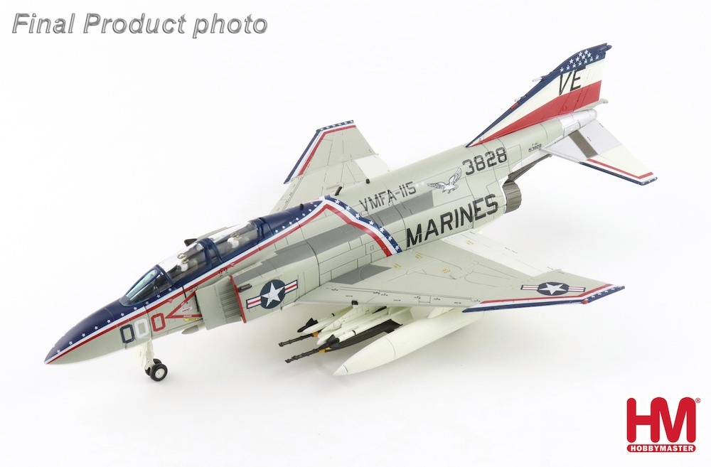 HOBBY MASTER 1/72 (ダイキャスト製) F-4J Phantom II 153828 US