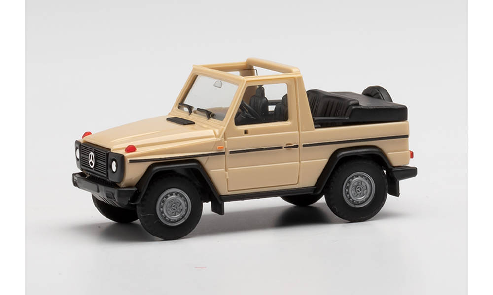 herpa Cars&Trucks 1/87 メルセデスベンツ Gクラス カブリオレ サンド