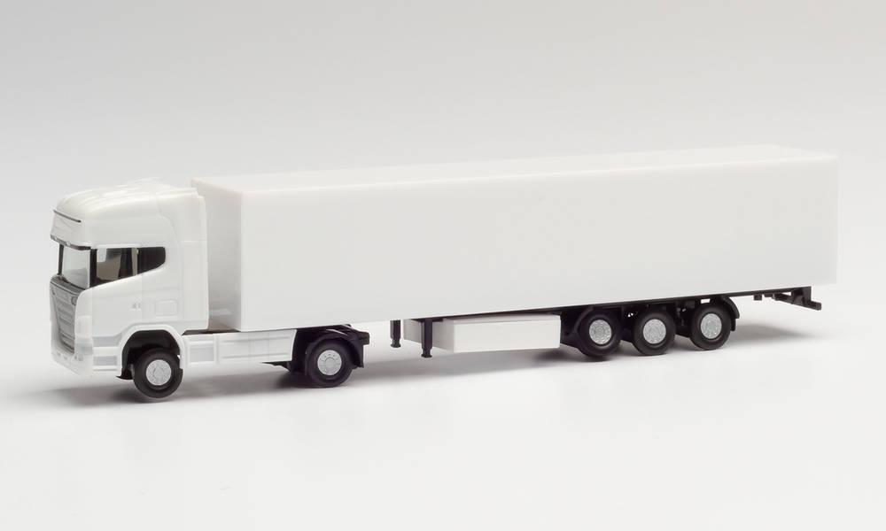 herpa Cars&Trucks 1/160 ミニキット スカニア R TLボックスセミ