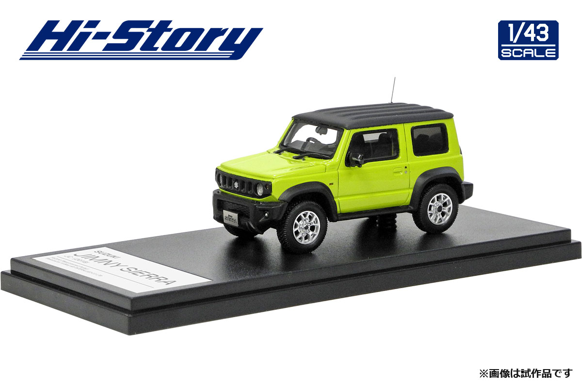 Hi-Story（ハイストーリー） 1/43 スズキ ジムニー シエラ JC (2018