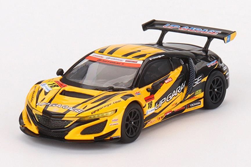 MINI GT 1/64 UPGARAGE NSX GT3 SUPER GT2022 SERIES#18 TEAM UPGARAGE
