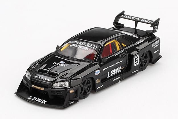 MINI GT 1/64 (ダイキャスト製) Nissan LB-ER34 Super Silhouette