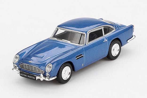 MINI GT 1/64 (ダイキャスト製) アストンマーチン DB5 シエラブルー(左