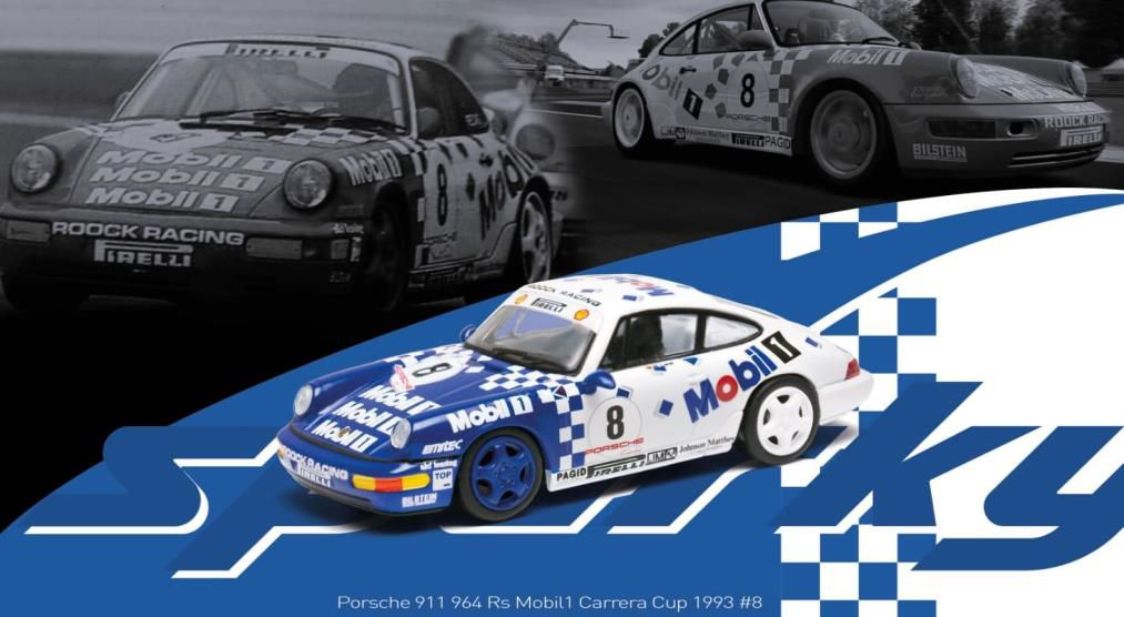 Spark (スパーク) Sparky × Tiny 1/64 Porsche 911(964) RS Mobil1