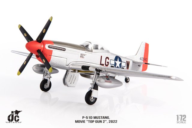 JCW 1/72 (ダイキャスト製) P-51D マスタング Top Gun 2, 2022 ガリバー