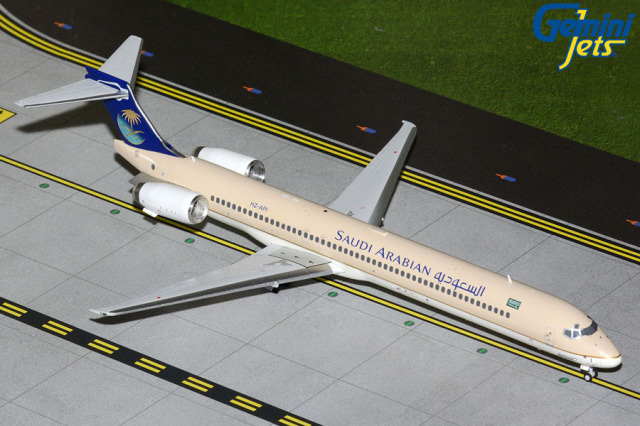 Gemini Jets 1/200 (ダイキャスト製) MD-90 サウジアラビア航空 HZ-API