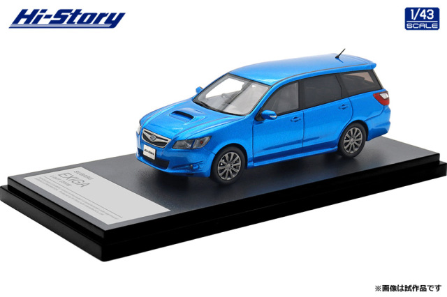 Hi-Story(ハイストーリー) 1/43 (レジン製) SUBARU EXIGA 2.0GT (2008