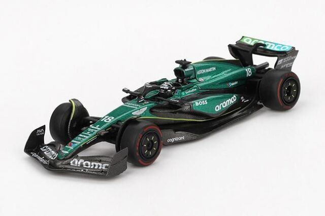 MINI GT 1/64 (ダイキャスト製) アストンマーチン AMR24 F1 2024 #18