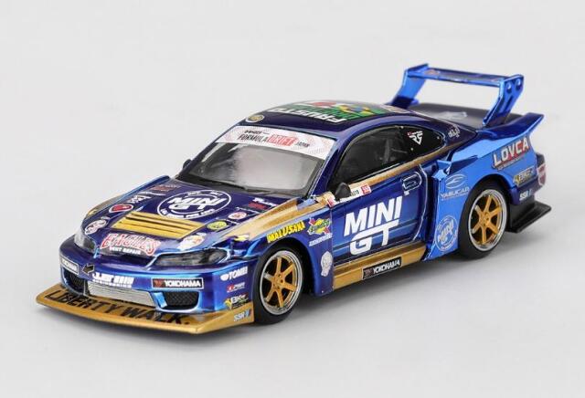 MINI GT 1/64 (ダイキャスト製) Nissan シルビア(S15) LB-Super