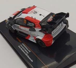 ixo (イクソ) 1/43 トヨタ GRヤリス 2023年モンテカルロラリー 6位 #18