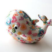 貯金箱 かわいい 陶器 ブタ 豚 オブジェ 置物 可愛い 動物 アニマル