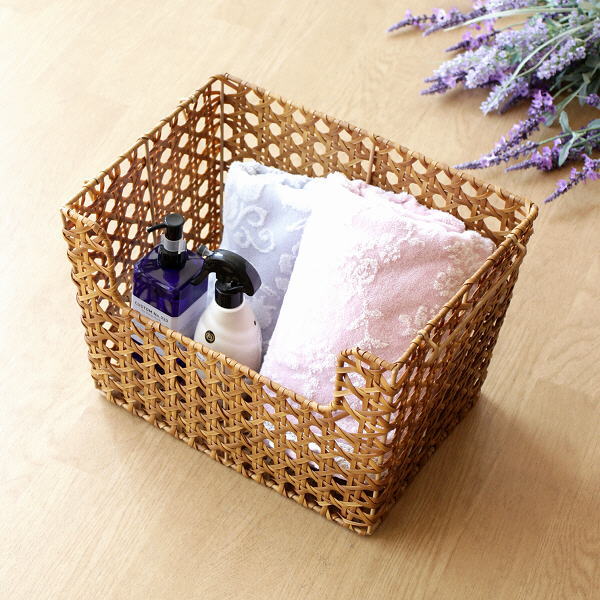 かご カゴ バスケット スタッキング おしゃれ スクエア 収納