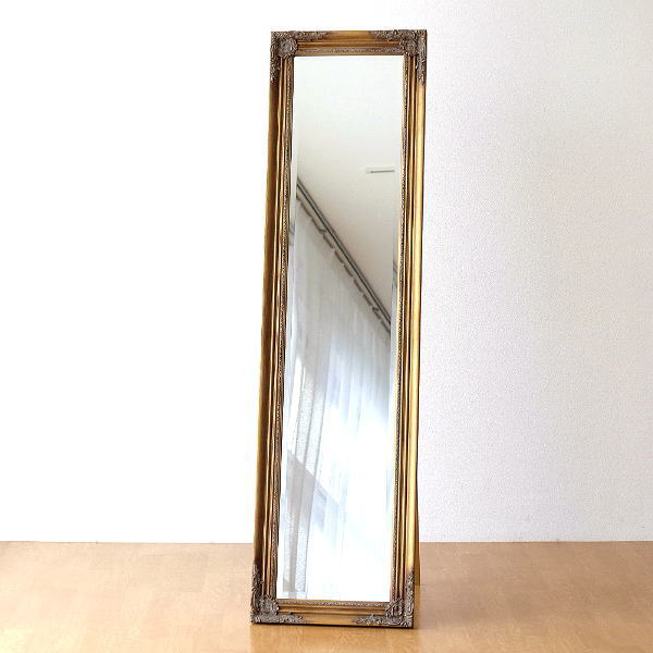 スタンドミラー 全身 アンティーク おしゃれ 鏡 全身鏡 姿見