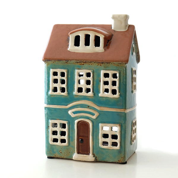 キャンドルホルダー 家 陶器 キャンドルハウス おうち 家型 かわいい