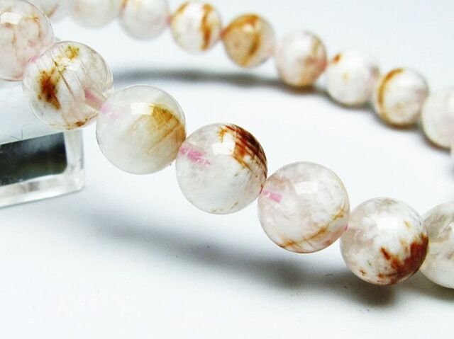 セリサイト イン クォーツ ブレスレット9mm[T190-1708]