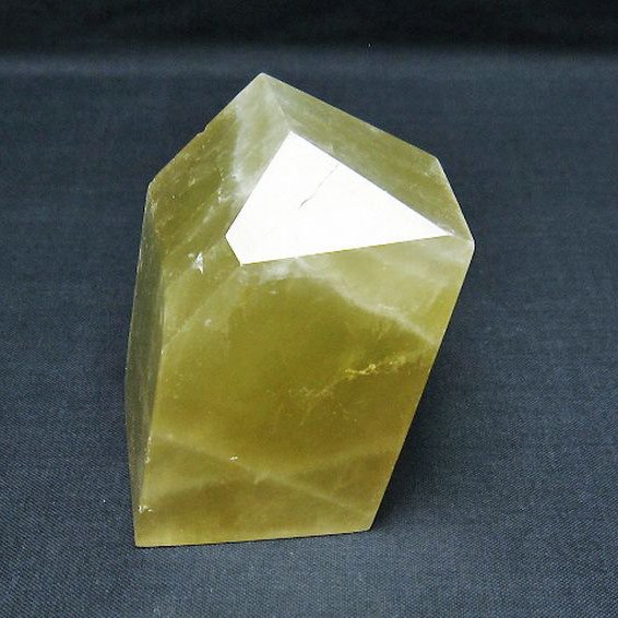 パワーストーン 天然石 黄水晶(シトリン)原石[T386-7056]