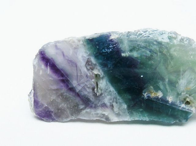 パワーストーン 天然石 エンジェルフェザー フローライト 原石[T599-2581]