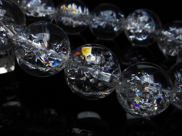 パワーストーン 天然石 アイリスクォーツ 虹入り レインボークラック