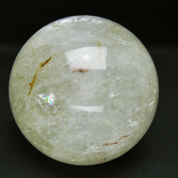 1.1Kgパワーストーン 天然石 シトリン水晶丸玉 90mm [T529-5771]