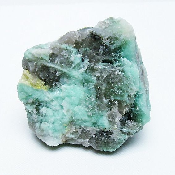 パワーストーン 天然石 エメラルド原石[T672-1496]