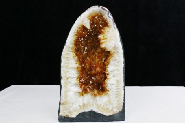 22.9Kgパワーストーン 天然石 ブラジル産シトリンドーム同梱不可[T611