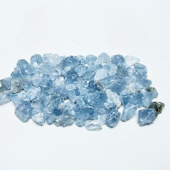 パワーストーン 天然石 セレスタイト天青石原石[T617-3308]