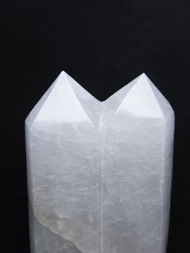 2.4Kg ヒマラヤ水晶 ダブルポイント[T627-5738]