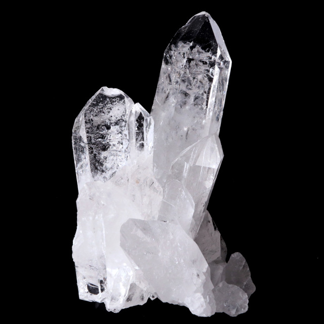 天然 水晶 クラスター 133g ブラジル ゼッカ産 透明感が美しい ゼッカ