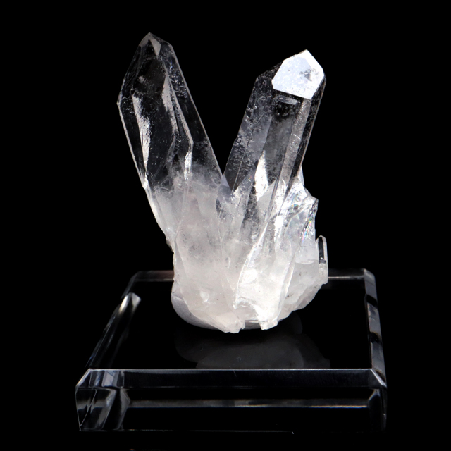 天然 水晶 クラスター 32g ブラジル ゼッカ産 透明感が美しい ゼッカ