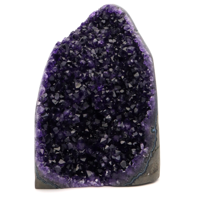 アメジスト クラスター 側面磨き エクストラ グレード EX ドゥルーザ