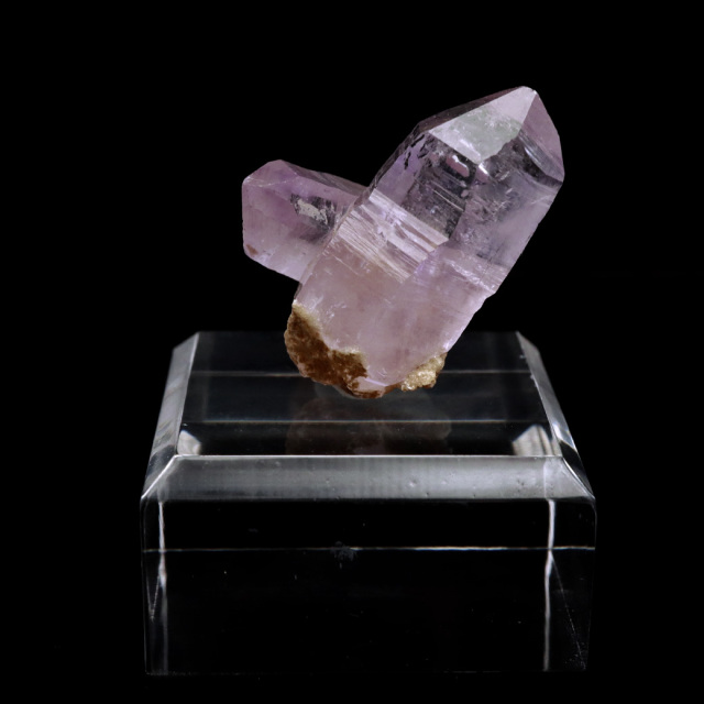 アメジスト クラスター 側面磨き 台座付き エクストラ グレード EX 紫