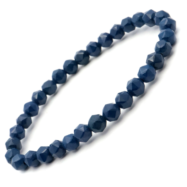 北投石 ブレスレット テラヘルツ アクセサリー ブルー 青色 メンズ