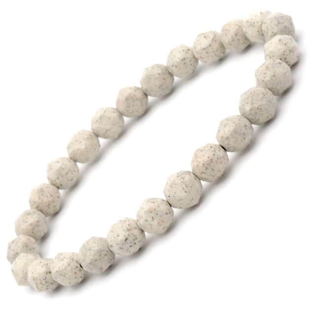 北投石 ブレスレット 10mm 黒色 台湾産 マイナスイオン測定済み